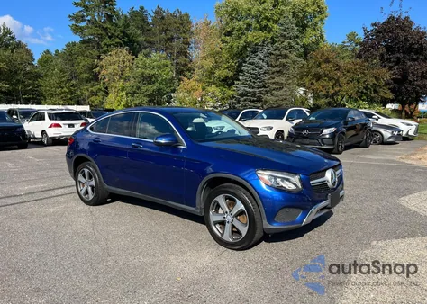 2017 Mercedes-Benz Glc Coupe 300 4Matic из США, поврежденный, VIN WDC0J4KB1HF198755